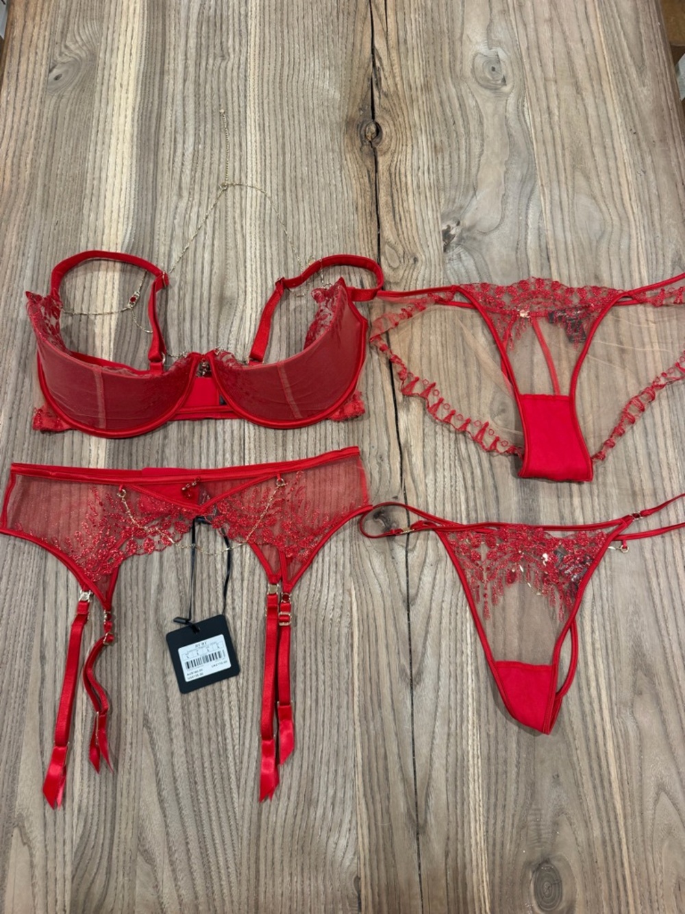Honey Birdette lingerie set style Ruby